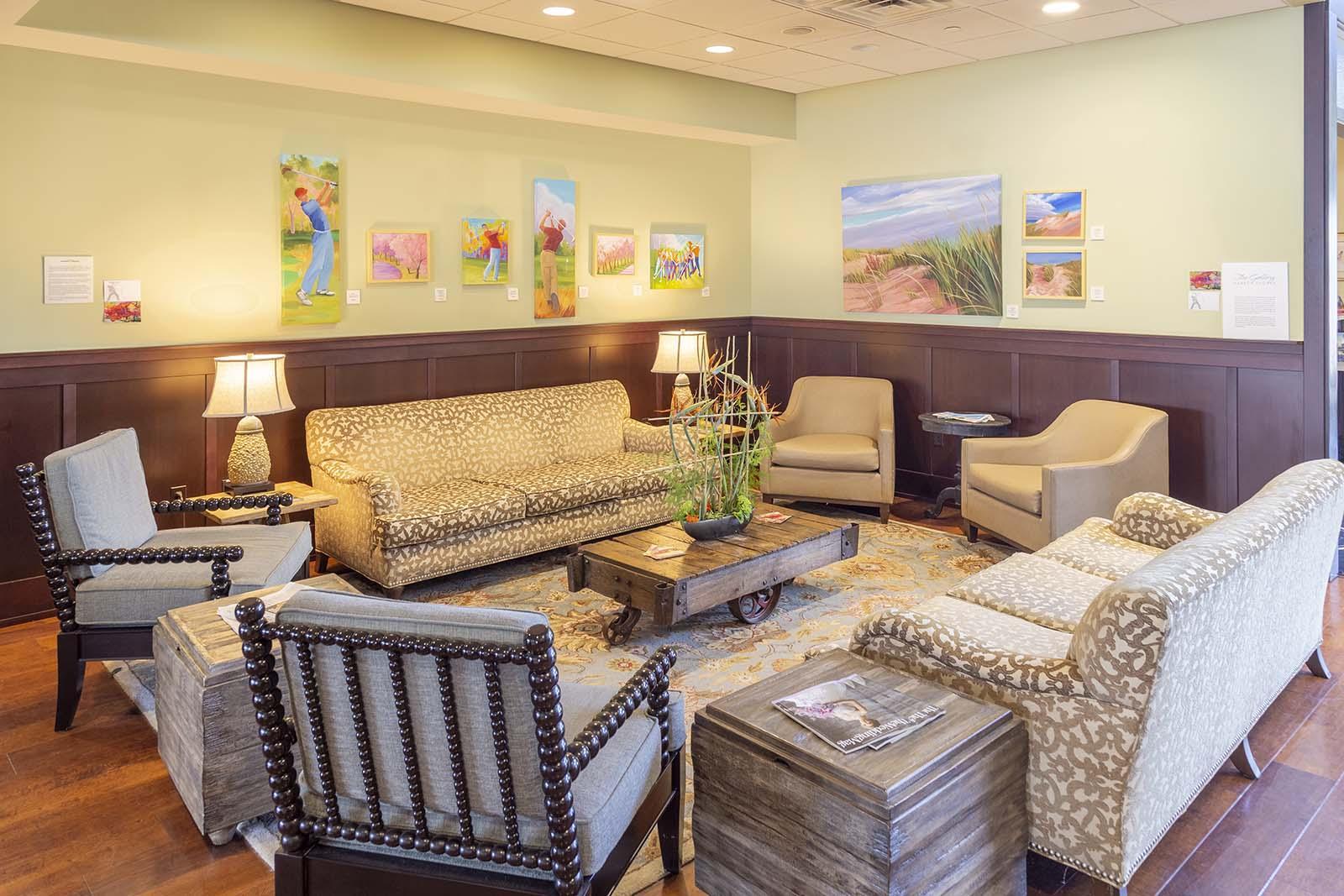 Seating Area at Inn at Harbor Shores