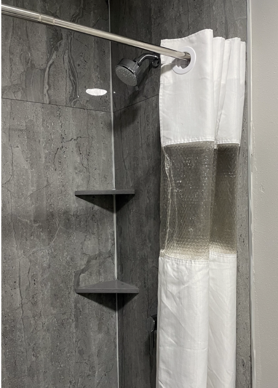 Shower-silver beach hotel