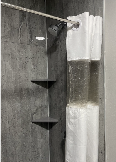 Shower-silver beach hotel