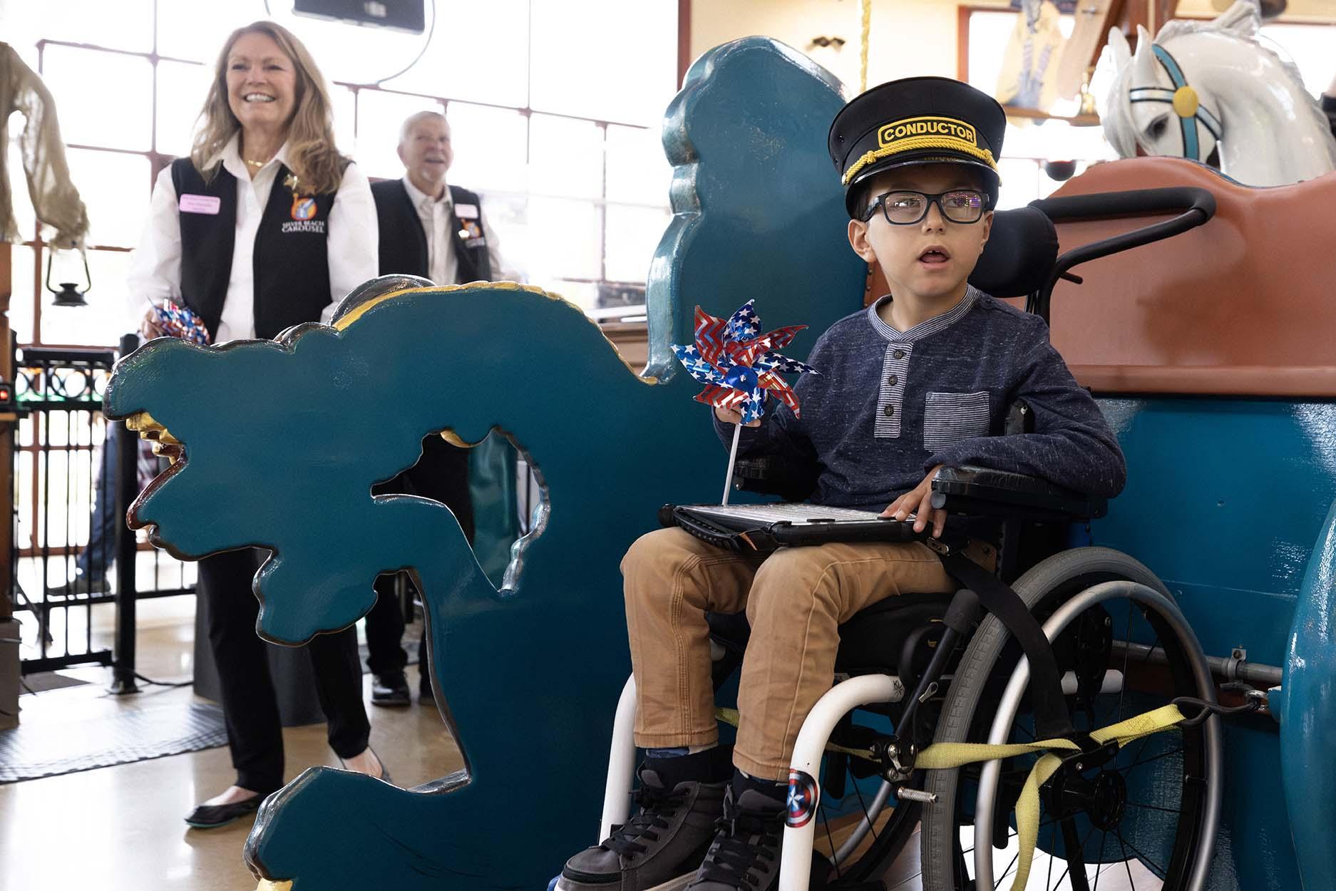 The Serpent Chariot is wheelchair accessible