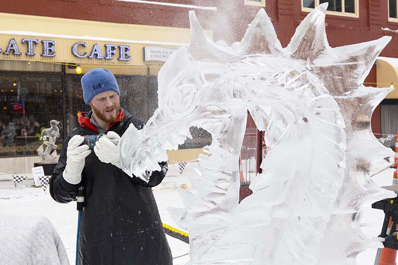 Magical Ice Fest in Saint Joseph