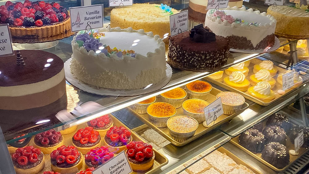 Display case at Bit of Swiss